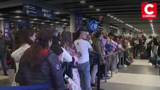 Fiestas Patrias 2025: Familias se reencuentran en el aeropuerto Jorge Chávez (VIDEO)