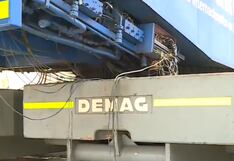 Miraflores: Saquean grúa en construcción paralizada del corredor turístico