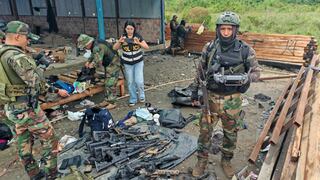 Minería ilegal en Madre de Dios: Policías abaten a 3 delincuentes e incautan armas