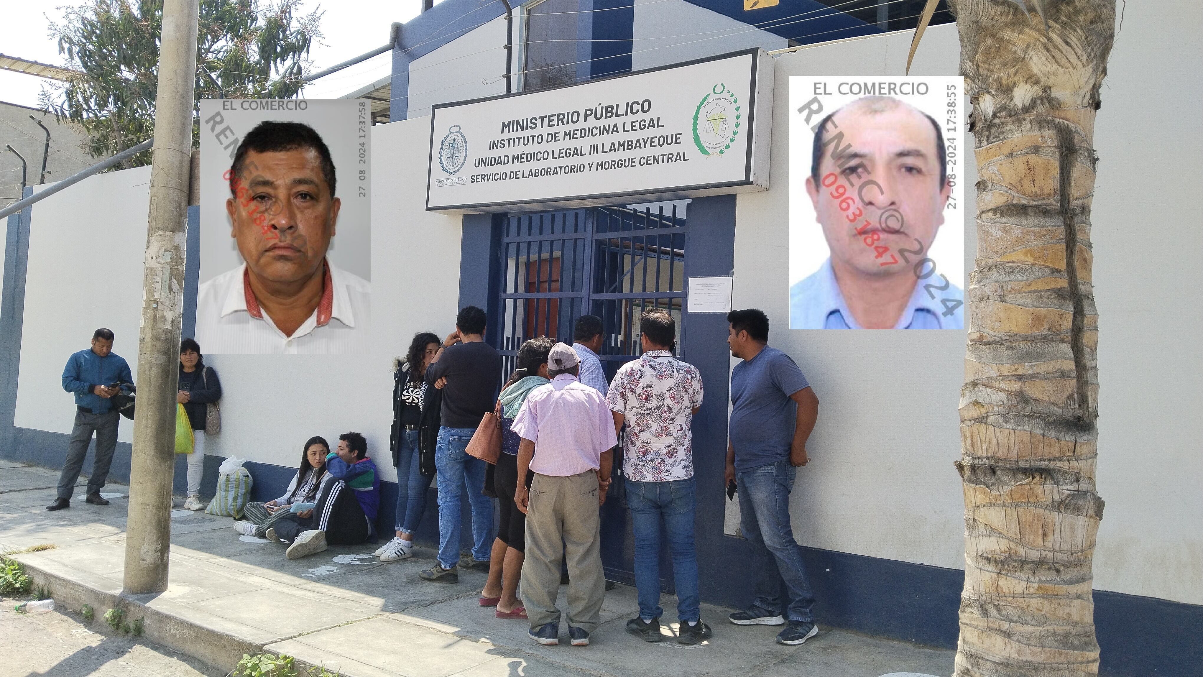 Ambos muertos fueron internados en la morgue. Los familiares exigen justicia y que no quede impune.