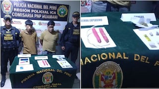 Pisco: caen con explosivos y drogas en el distrito de San Clemente