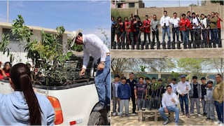 Ica: campaña “Andes Verde” impulsa la reforestación en colegios de Parcona y Santiago