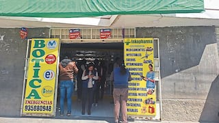 Incautan más de 600  kilos de medicamentos en Huancayo