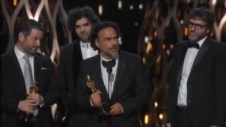 Óscar 2015: Alejandro González Iñárritu premiado como mejor director por "Birdman"
