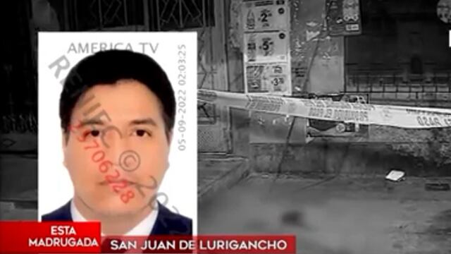 Sicario asesina a prestamista cuando cenaba con su pareja, en San Juan de Lurigancho (VIDEO)