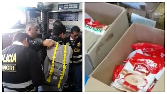 San Martín de Porres: Detienen a dos ciudadanos chinos que iban a enviar droga al extranjero (VIDEO) 