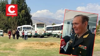 Policías acompañarán a transportistas de Huancayo que recibieron mensajes extorsivos