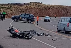 Puno: Un muerto y un herido tras un fatal accidente de tránsito en la vía Juliaca-Puno