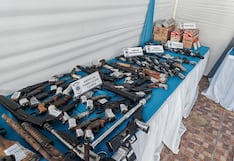 Sucamec incauta 3,500 armas de fuego este año en Piura