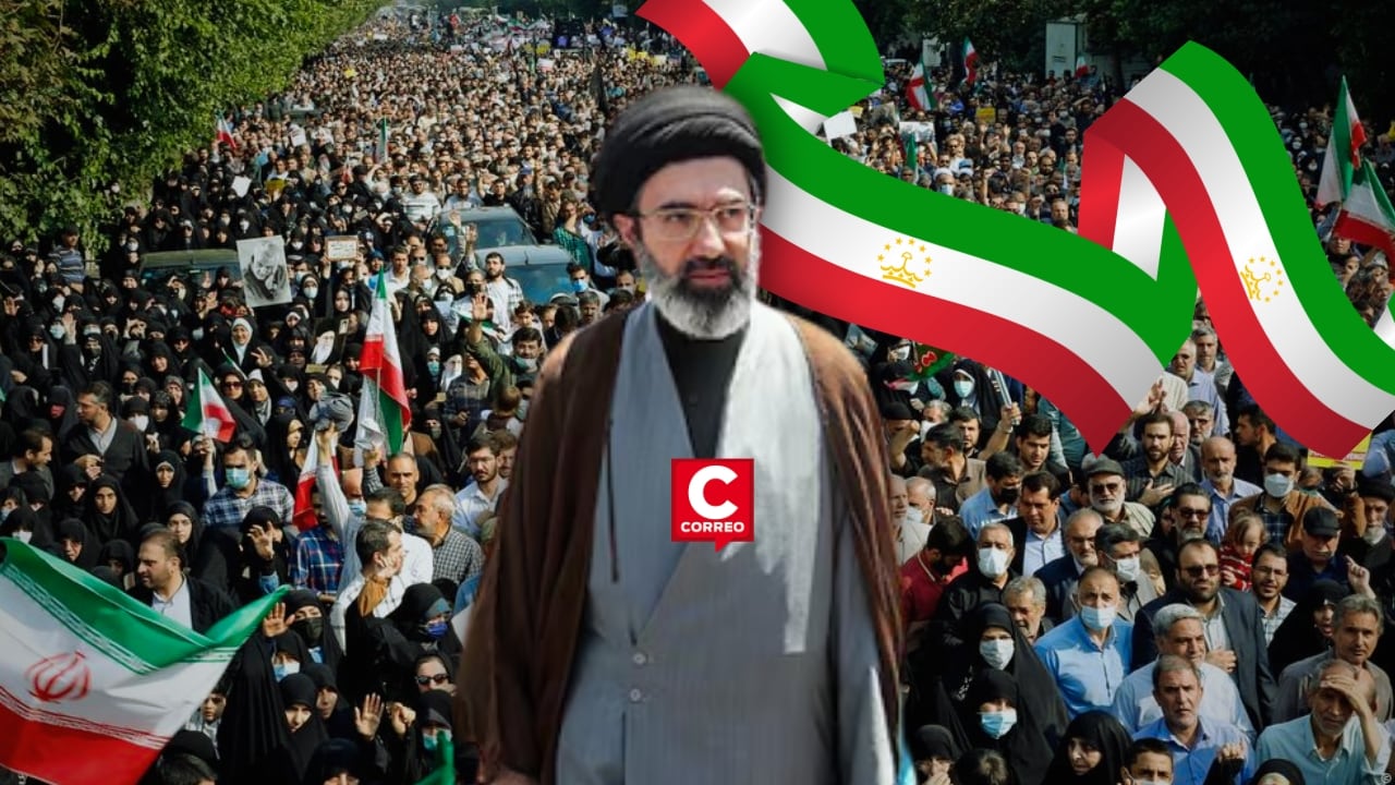 Mojtaba Jamenei habría sido elegido Líder Supremo de Irán tras muerte de su padre Alí Jamenei. Composición: Diario Correo.