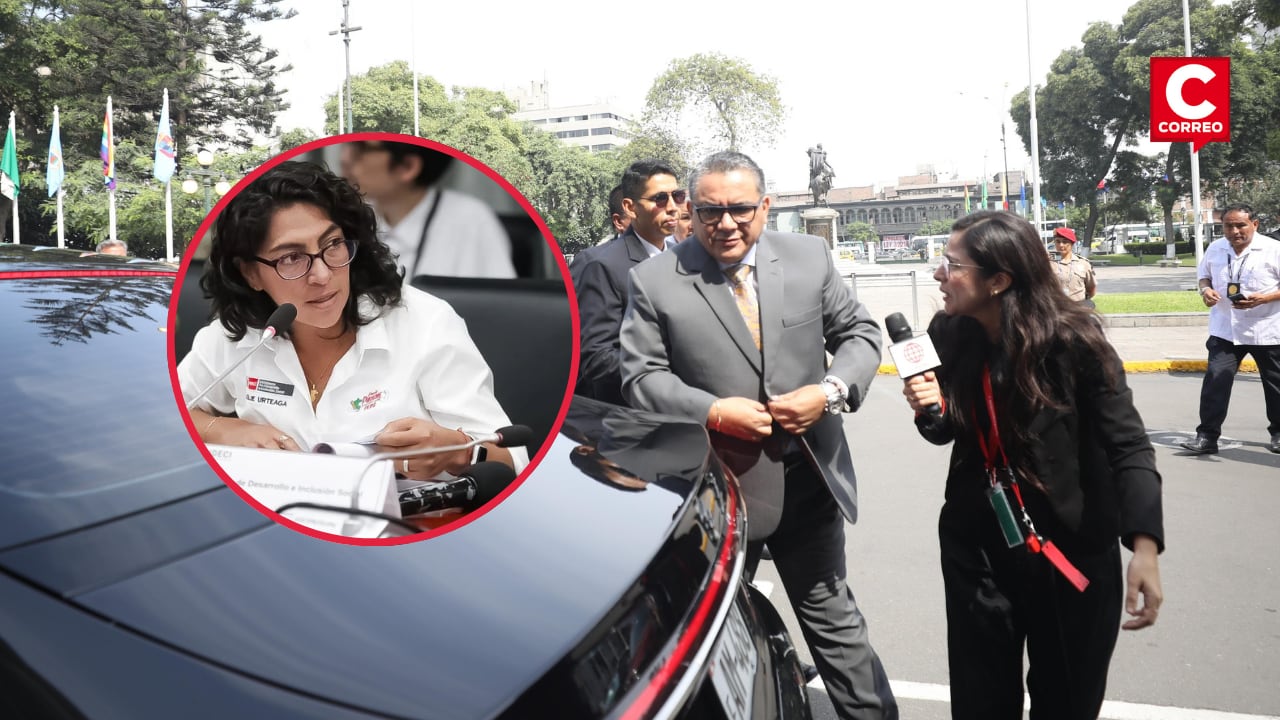 Para la ministra de Desarrollo e Inclusión Social, Leslie Urteaga, el titular del Mininter, Juan Santiváñez hace una buena labor.