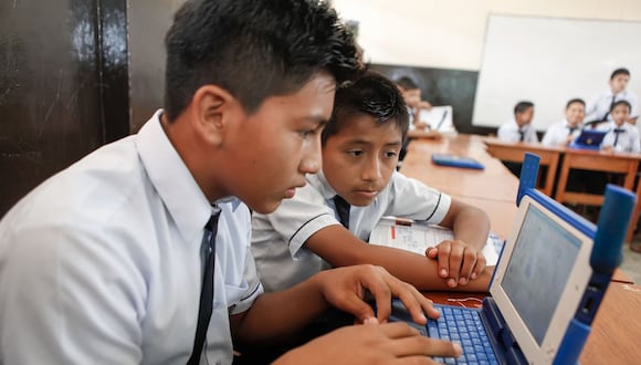 Colegios de las regiones de Loreto, Amazonas, Ucayali, Cajamarca, Pasco, Huánuco, San Martín y Puno no llegan al 50% de acceso a internet, según datos del Índice de Competitividad Regional - Incore 2023.