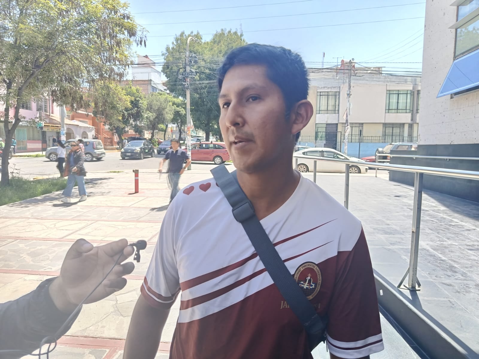 Tío del adolescente denunció que no autorizó para participar en el torneo de boxeo (Foto: Jeamilett Chirinos)