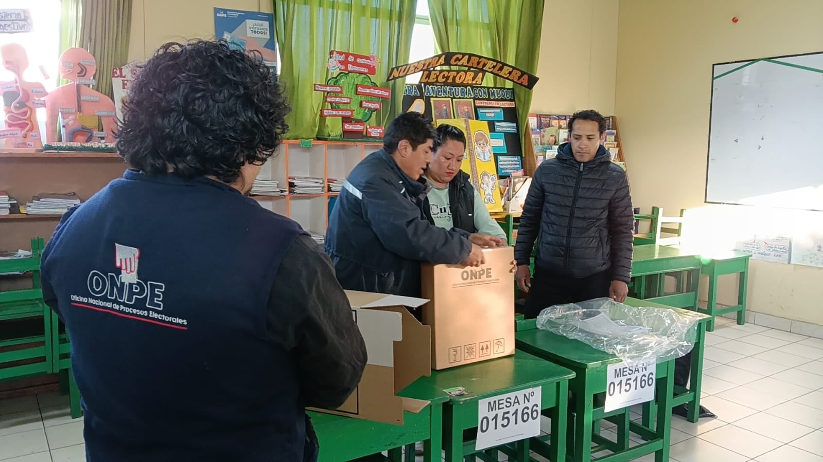 La primera mesa de votación se instaló en Cusco a las 06:06 horas.
