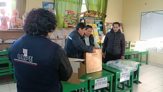 La primera mesa de votación se instaló en Cusco a las 06:06 horas