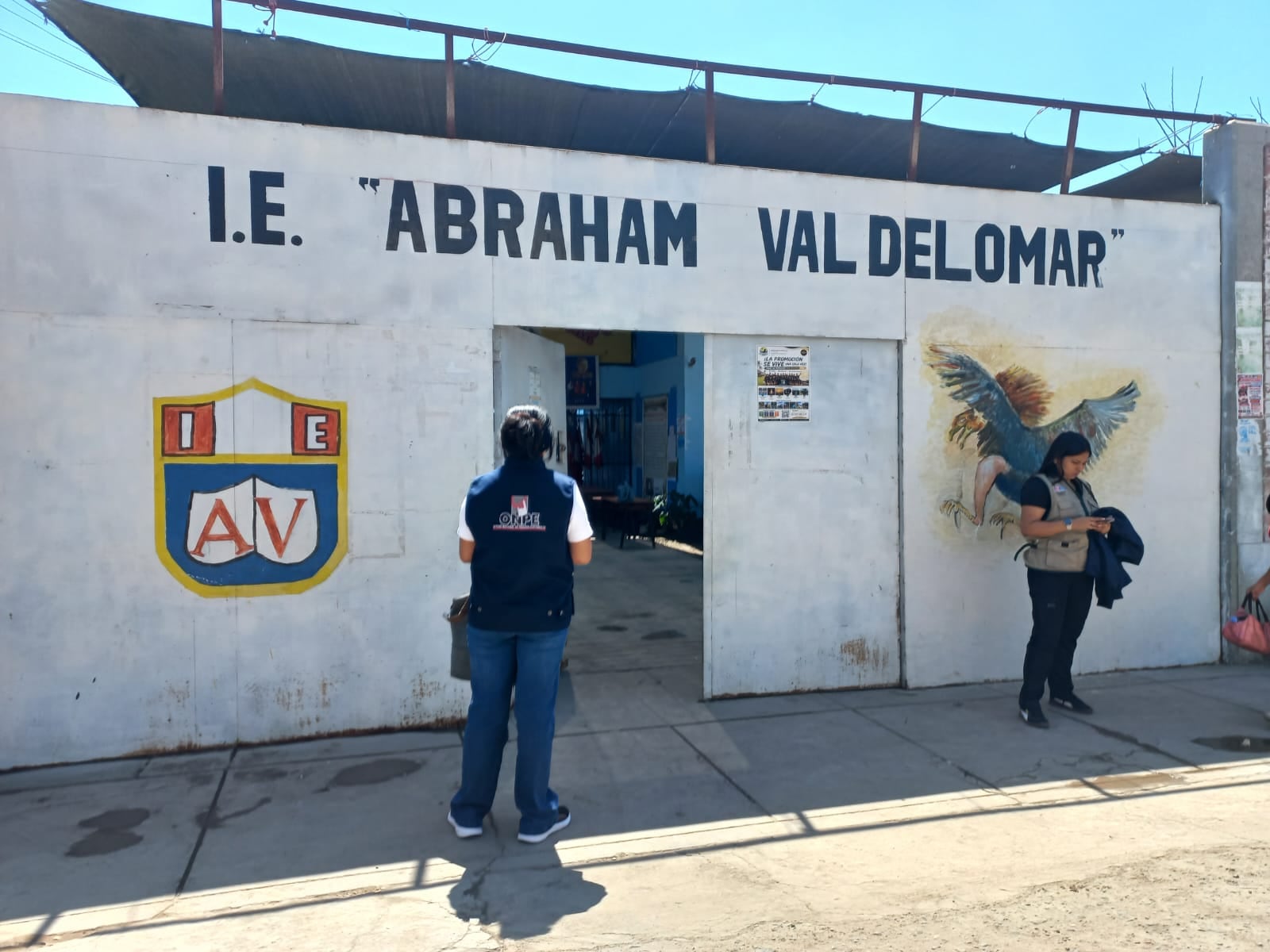 ONPE verifica locales de votación en las provincias de Ica, Palpa y Nasca