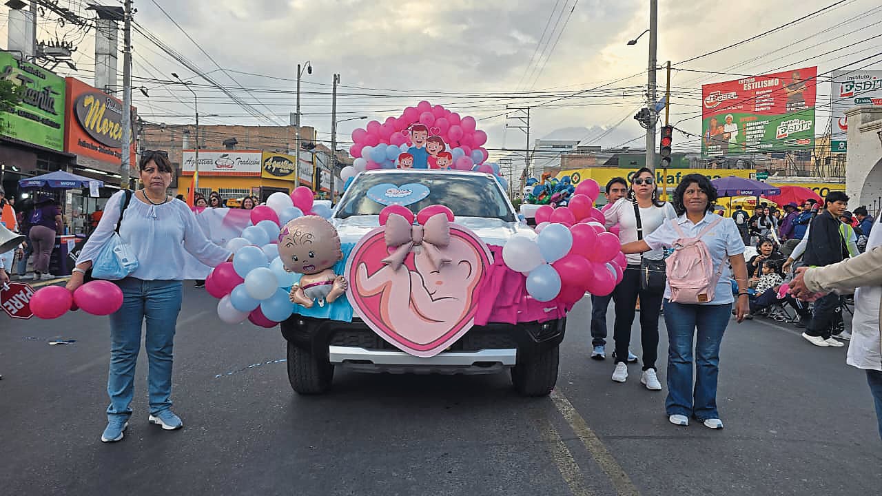 Delegaciones se esforzaron para participar de este pasacalle en Arequipa. Foto: GEC.