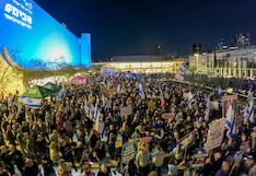 Cientos de israelíes protestan contra el gobierno de Benjamín Netanyahu
