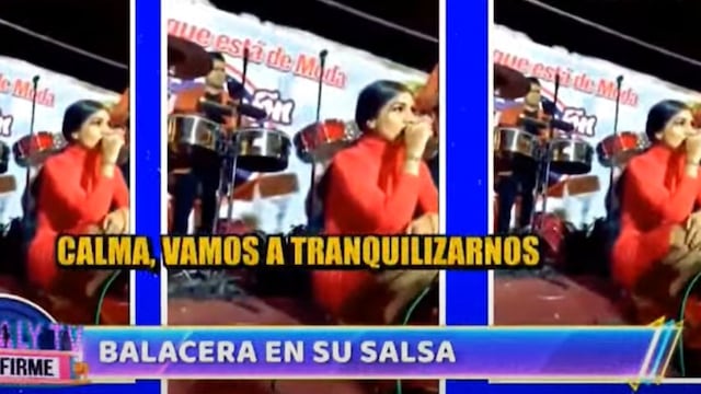 Brunella Torpoco vivió momentos de terror tras desatarse balacera mientras cantaba en cubanada | VIDEO