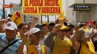 Fonavistas realizan manifestación en el Centro Cívico