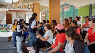 Damas del Ministerio Público de Huánuco llevan alegría a madres del penal