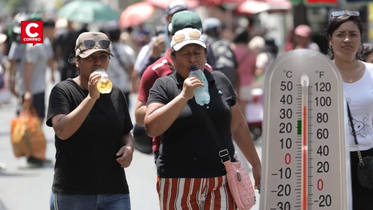 Senamhi emite alerta roja por calor extremo y temperaturas de hasta 38 °C en ocho regiones