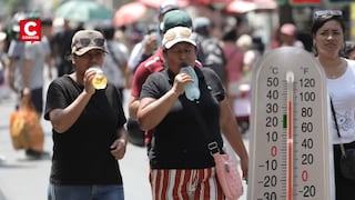 Senamhi emite alerta roja por calor extremo y temperaturas de hasta 38 °C en ocho regiones