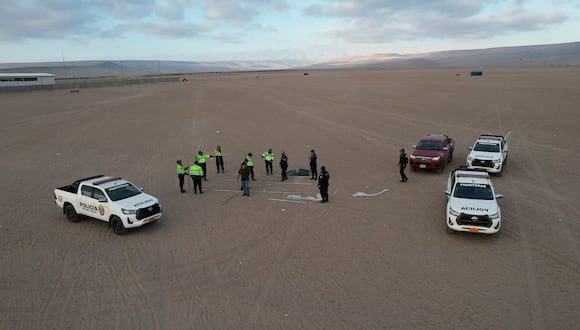 Patrulleros y policías destacan a la frontera con Chile para la seguridad, también utilizan dron