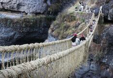 Cusco: El puente Q’eswachaka fue rehabilitado totalmente tras atentado, y ya recibe turistas (FOTOS)