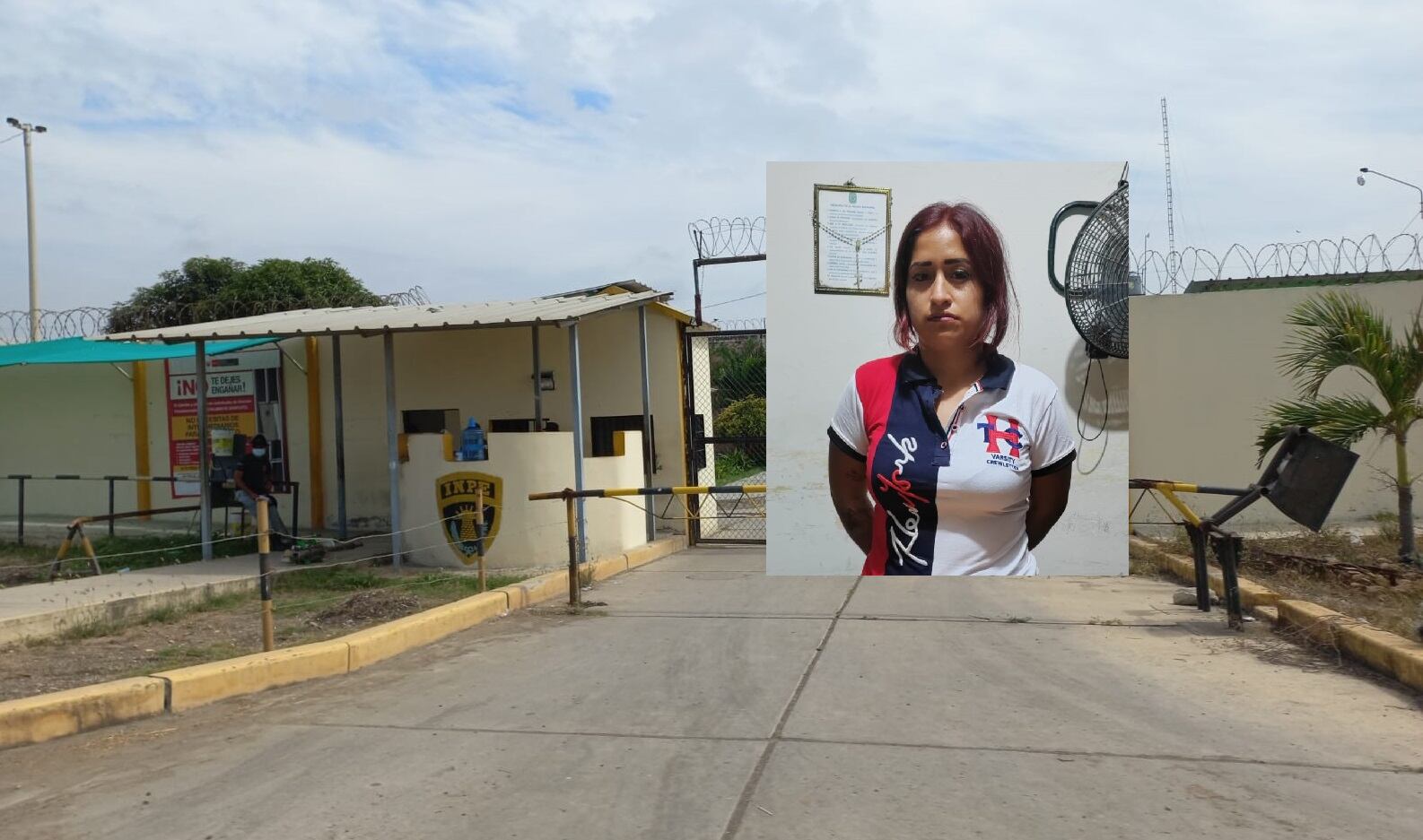 La visitante Katherine Marisol Flores Rodríguez, llevaba entre sus partes íntimas la sustancias prohibida para ser entregada a un preso