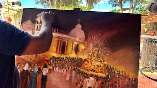 Exitoso concurso “Pinceladas con fe y tradición” en Catacaos