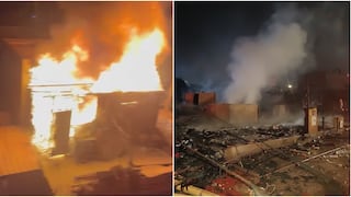 Año Nuevo 2026 marcado por múltiples incendios en la provincia de Pisco