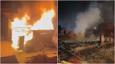 Año Nuevo 2026 marcado por múltiples incendios en la provincia de Pisco