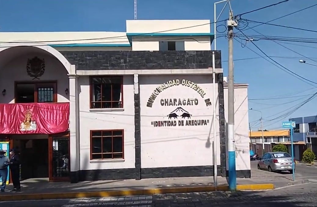 Palacio municipal de Characato. Foto: difusión.