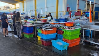 Oleaje reduce en 40 % el ingreso de productos marinos en Arequipa (VIDEO)