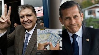 Alan García y Ollanta Humala son los únicos expresidentes que reciben pensión vitalicia 