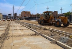 Trujillo: Obra vial en Vallejo tiene 56% de avance