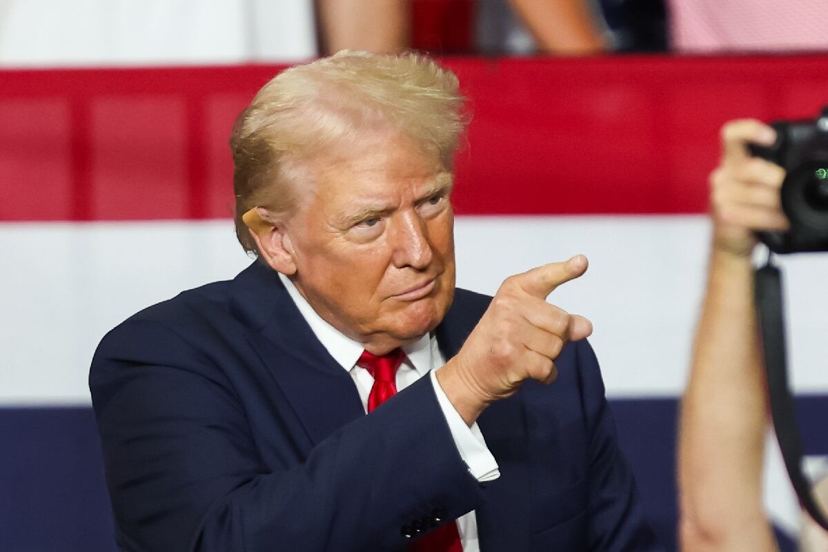 El candidato presidencial republicano Donald Trump. (Foto de EFE/DAVID JENSEN)