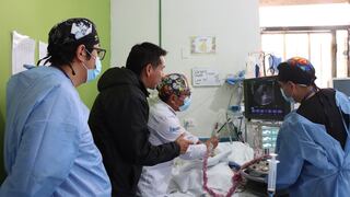 Huancayo: UCI pediátrica cuida a seis niños y bebés en condición crítica