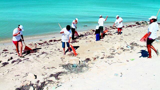 Impulsan limpieza en las playas turísticas