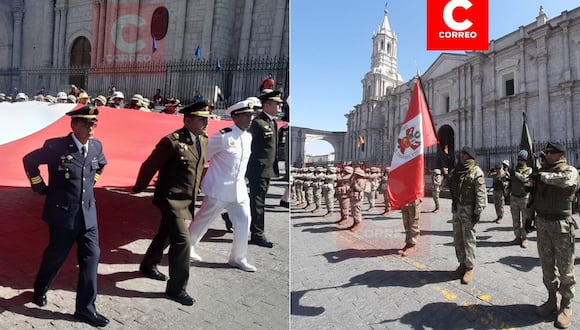 Día de las Fuerzas Armadas en Arequipa. (Foto: Yorch Huamaní)