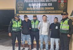 Chincha: caen presuntos integrantes de la banda “Los incontrolables sureños”