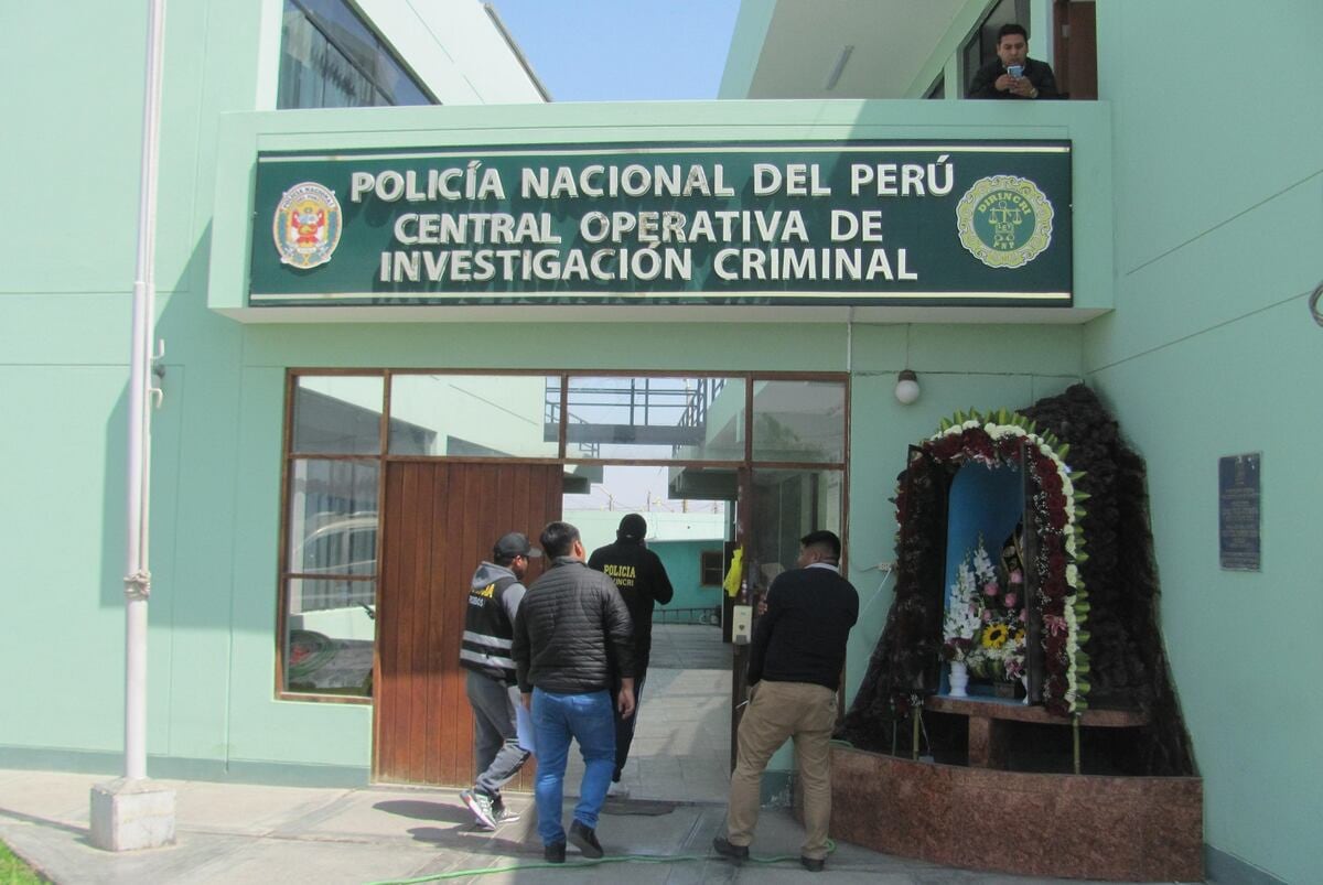 Fue conducido al Departamento de Investigación Criminal de Tacna. (Foto: Correo)