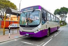 Desde mañana, la tarifa del Corredor Morado sube a S/ 2.80