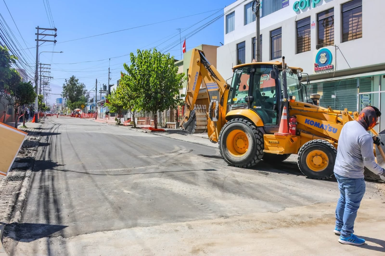 Reabren el tránsito vehicular en la Av. Emmel, Arequipa (Foto: Municipalidad de Arequipa)