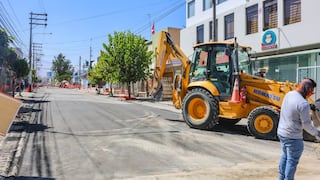 Reabren el tránsito vehicular en la Av. Emmel, Arequipa