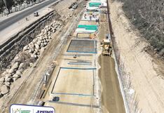 Avanza la construcción de muros de contención en el río Ica para prevenir desbordes e inundaciones