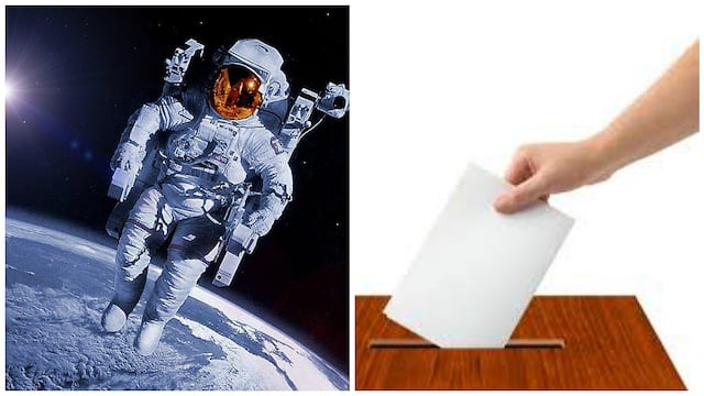 Así es como votan los astronautas desde el espacio (FOTOS)