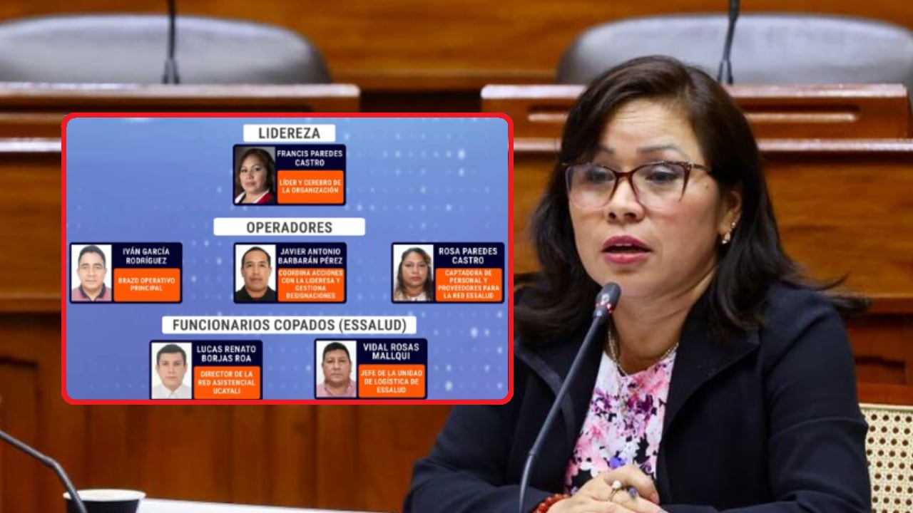 Chats comprometerían a la hermana de Francis Paredes en coordinaciones laborales y logísticas. (Foto: Captura Punto Final)