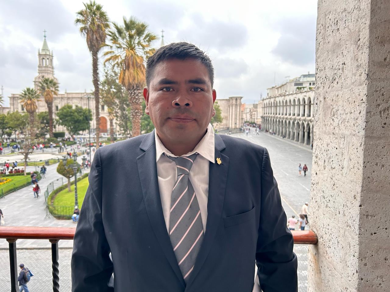 José Roberto Mayta Salluca, presidente Asociación regional de Guías de Turismo. Foto: GEC.